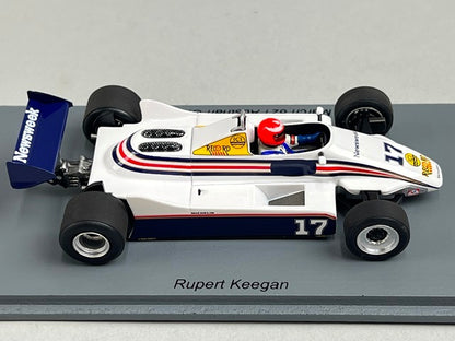 1:43 Spark S7177 March 821 Austrian GP 1982 #17 R. Keegan