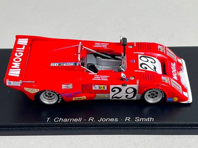 1:43 Spark S9415 Chevron B36 Le Mans 24H 17th 1979 #29 T. Charnell / R. Jones / R. Smith