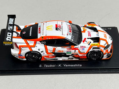 1:43 Spark 43SGT25001 au TOM'S GR Supra TGR Team GT500 Super GT 2025 #1 Sho Tsuboi / Kenta Yamashita