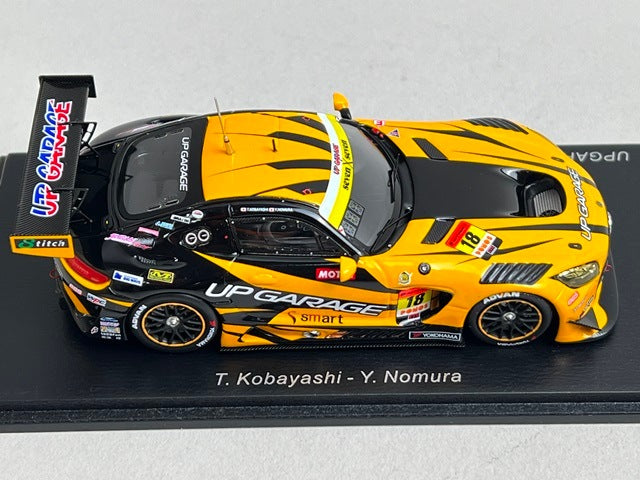 1:43 Spark 43SGT25018 Up Garage AMG GT3 GT300 Super GT 2025 #18 Takashi Kobayashi / Hayato Nomura
