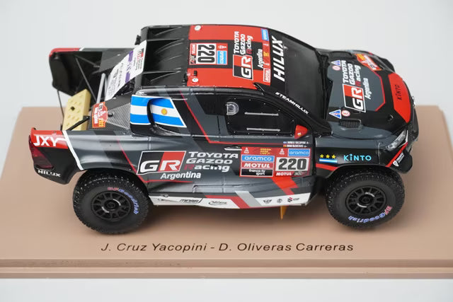 1:43 Spark S5887 Toyota Hilux Dakar Rally 7th 2023 #220