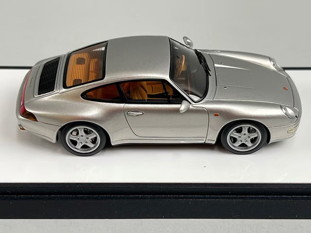 1:43 Make Up/Vision VM145A Porsche 911 (993) Carrera 4 1995 Silver