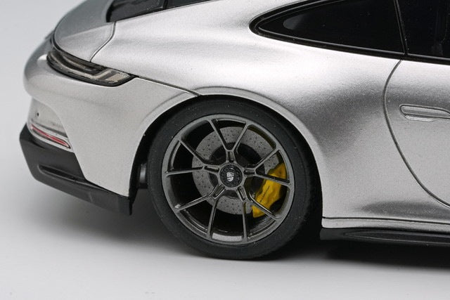 [ Pre-order ] EM776A Make Up EIDOLON 1:43 Porsche 911 (992) GT3 Touring Package GT Silver (Carbon Roof)