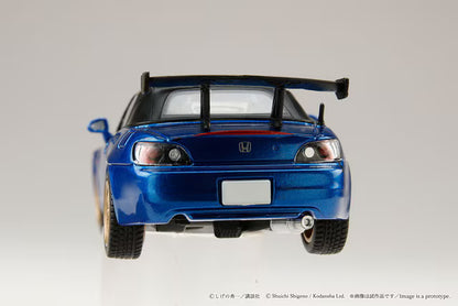 [ Pre-order ] HJDMD012 Hobby Japan 1:64 Honda S2000 / Initial D: Toshiya Jojima vs. Takumi Fujiwara