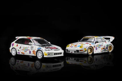 [ Pre-order ] M65023 MOTORHELIX 1:64 Honda Civic TYPE R (EK9) Children's Day