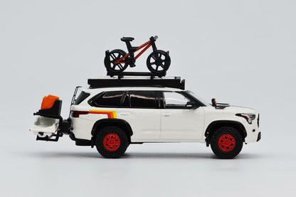 KS-068-440 GCD GainCorp Products 1:64 Toyota Sequoia TRD PRO Off-White (LHD)