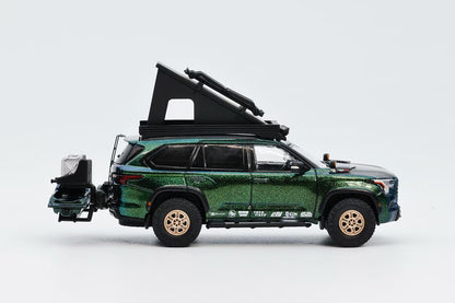 [ Pre-order ] KS-068-441 GCD GainCorp Products 1:64 Toyota Sequoia TRD PRO Chameleon Green (LHD)