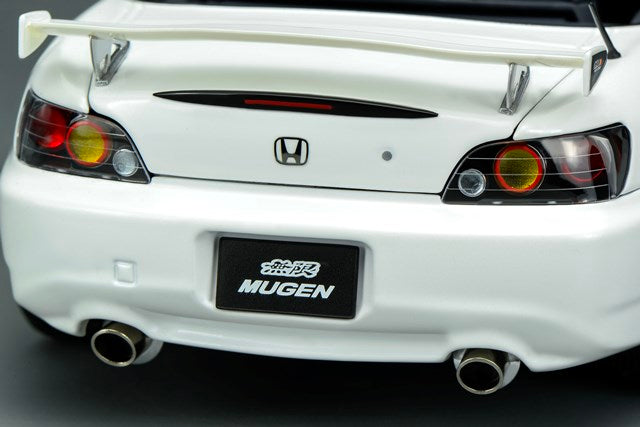 M85123 MOTORHELIX 1:18 Honda S2000 (AP2) MUGEN Platinum White