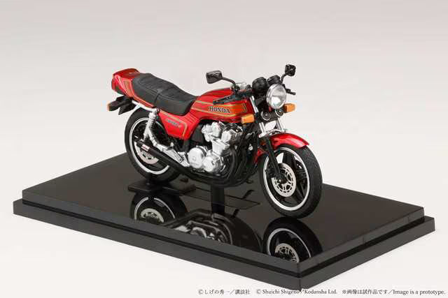 [ Pre-order ] HJB240201BD Hobby Japan 1:24 Honda CB750F Late Model with Square Mirrors Baribari Legend Gun Koma Pre-painted Assembled Motorcycle Model