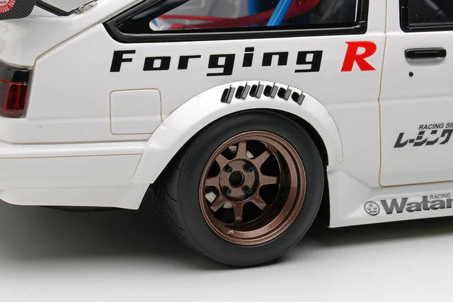 [ Pre-order ] EML142 Make Up EIDOLON 1:18 Toyota Crystal Body YOKOHAMA CBY Sprinter Trueno GT-APEX (AE86) (3-Door)