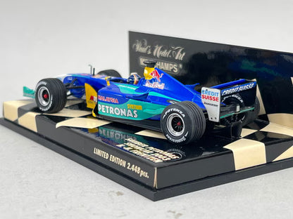 1:43 MINICHAMPS 400030080 Sauber Petronas Show Car 2003 H.-H. Frentzen #10