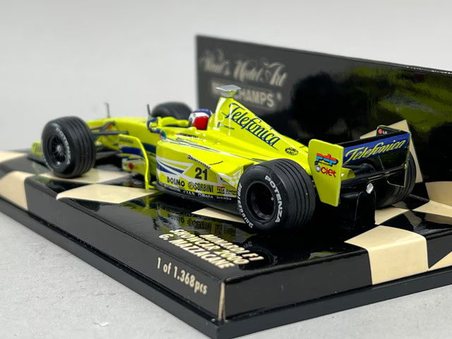 1:43 MINICHAMPS 430000071 Minardi F1 Showcar 2000 G. Mazzacane #21