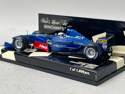 1:43 MINICHAMPS 430010072 Prost Acer Show Car 2001 J. Alesi #22