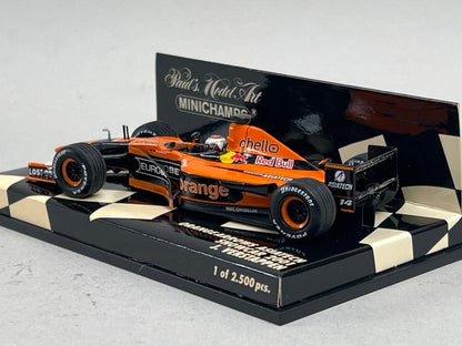 1:43 MINICHAMPS 430010084 Orange Arrows Asiatech Show Car 2001 J. Verstappen #14