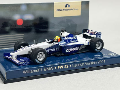1:43 MINICHAMPS 80420029770 Williams F1 BMW FW22 Launch Version 2001 #5
