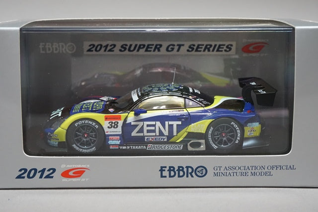 1:43 EBBRO 44736 ZENT CERUMO SC430 Super GT 500 2012 #38 model car