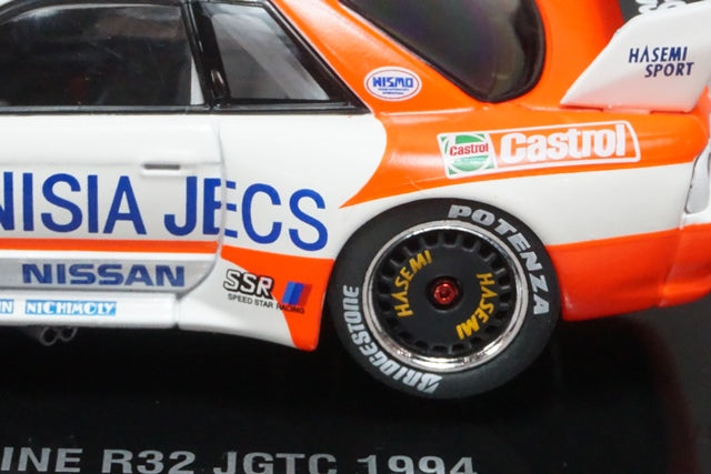 1:43 EBBRO 44190 UNISIAJEX Skyline R32 JGTC 1994 #3