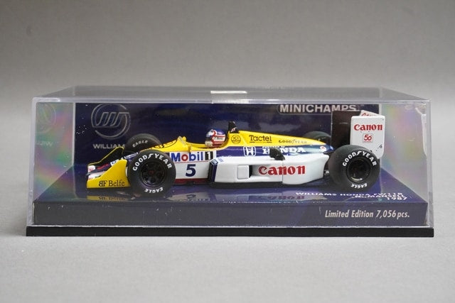 1:43 MINICHAMPS 400870005 Williams Honda FW11B N.Mansell 1987 #5