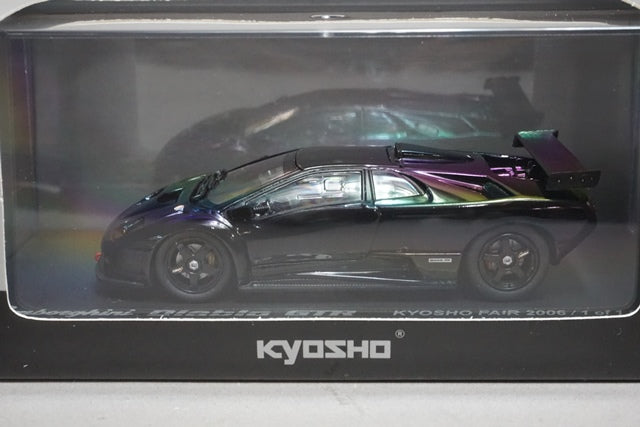 1:43 KYOSHO K03215BK Lamborghini Diablo GTR KYOSHO Fair 2006 Black