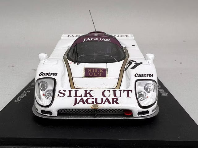 1:43 Spark S0755 Jaguar XJR6 Le Mans 24H 1986 #51 Silk Cut