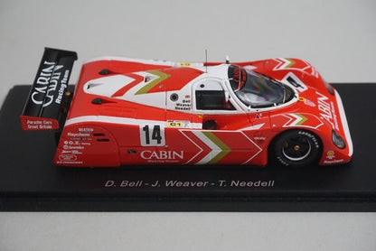 1:43 SPARK KBS042 Porsche 962 GTI LM Le Mans 1989 #14 CABIN