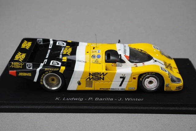 1:43 SPARK S0991 Porsche 956 Le Mans Winner 1985 #7 model car