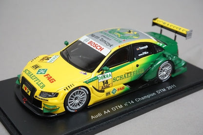 1:43 SPARK S2518 Audi A4 DTM Champion 2011 #14