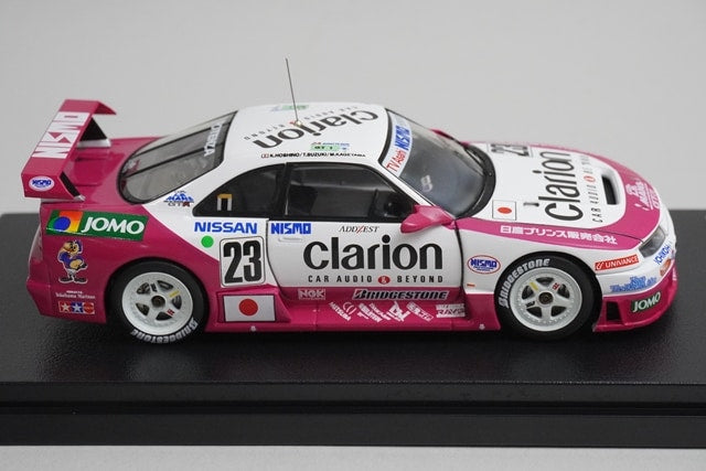 1:43 HPI 8154 Nissan NISMO GT-R Le Mans 1995 #23 Clarion model car