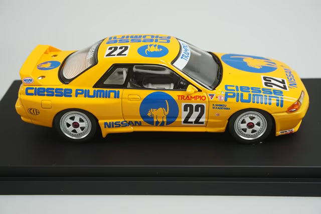 1:43 HPI 8121 Kidbox Exclusive Nissan Piumini Trampio Skyline JTC 1990 #22