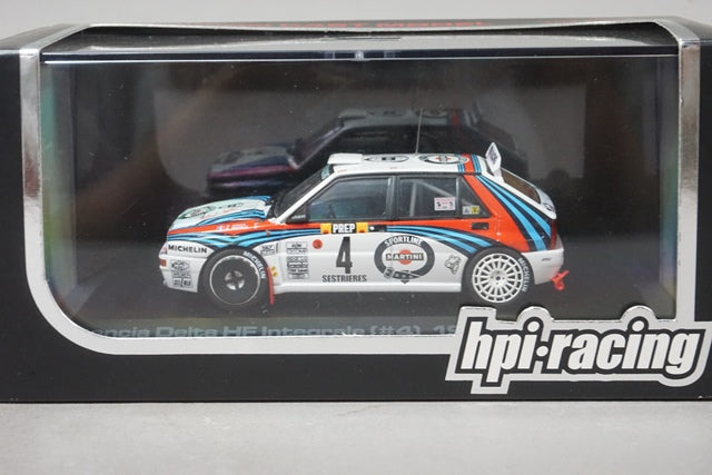 1:43 HPI 970 Lancia Delta HF Integrale Monte Carlo Winner 1992 #4 MARTINI