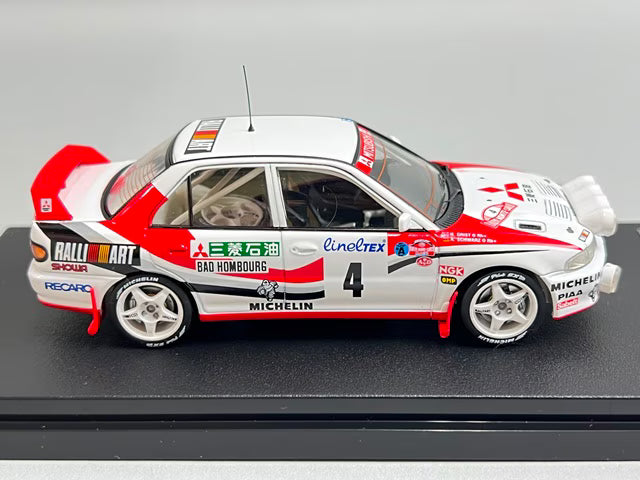 1:43 HPI 8542 Mitsubishi Lancer Evolution Monte Carlo 1993 #4