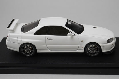 1:43 HPI 8396 iiado Company Custom Mirage Nissan Skyline GT-R V-spec II Nurburgring (R34) White