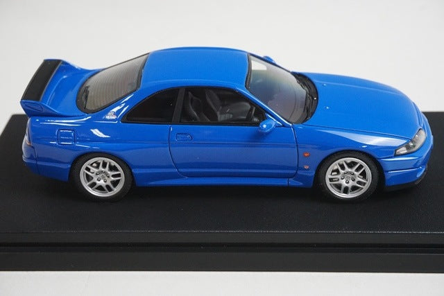 1:43 HPI 8385 MIRAGE Nissan Skyline GT-R V-Spec LM (R33) Champion Blue model car