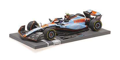 [ Back-order ] MINICHAMPS 117231602 1:18 Williams FW45 Sargent Singapore GP 2023 model car