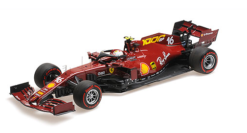 [ Back-order ] MINICHAMPS PBBR201826 1:18 Ferrari F1 1000th Race SF1000 Leclerc 2020 model car
