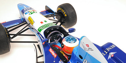 [ Back-order ] MINICHAMPS 517952101 1:12 Benetton B195M M.Schumacher European GP 1995 win model car