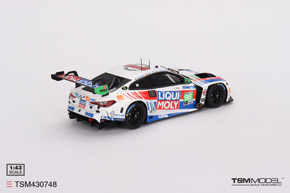 [ Back-order ] TSM TSM430748 1:43 BMW M4 GT3 IMSA Sebring GTD 2023 #96 Turner Motorsports model car
