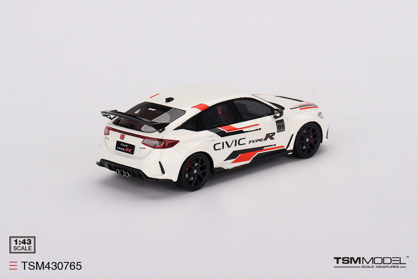 [ Back-order ] TSM TSM430765 1:43 Honda Civic Type R 2023 Honda Thanksday Vietnam model car