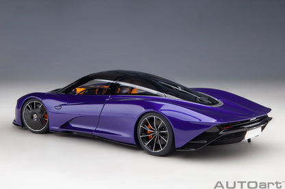 76089 AUTOart 1:18 McLaren Speedtail Metallic Purple model car