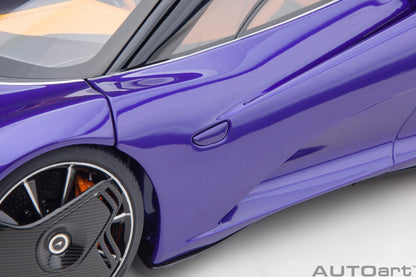 76089 AUTOart 1:18 McLaren Speedtail Metallic Purple model car