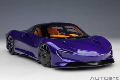 76089 AUTOart 1:18 McLaren Speedtail Metallic Purple model car