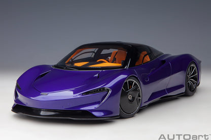 76089 AUTOart 1:18 McLaren Speedtail Metallic Purple model car