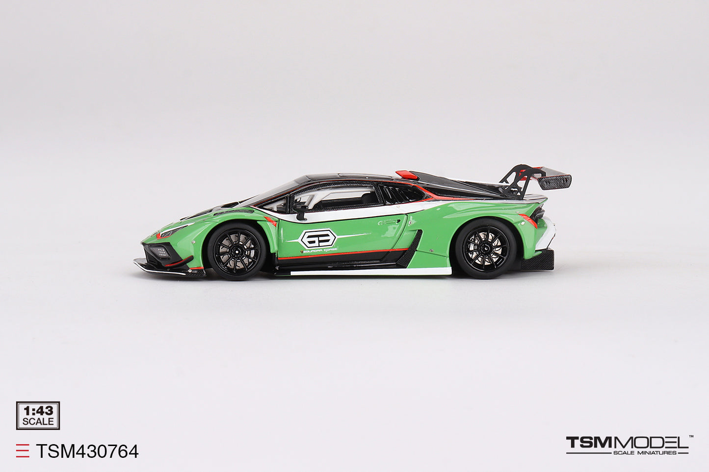 [ Back-order ] TSM TSM430764 1:43 Lamborghini Huracan GT3 EVO2 Presentation LHD model car
