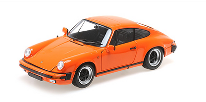 [ Back-order ] MINICHAMPS 100063025 1:18 Porsche 911 Carrera Coupe 3.2 1983 Orange model car