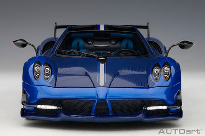 78277 AUTOart 1:18 Pagani Huayra BC Metallic Blue/Blue Carbon model car