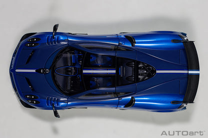 78277 AUTOart 1:18 Pagani Huayra BC Metallic Blue/Blue Carbon model car