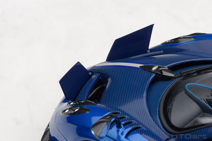 78277 AUTOart 1:18 Pagani Huayra BC Metallic Blue/Blue Carbon model car