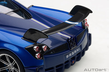 78277 AUTOart 1:18 Pagani Huayra BC Metallic Blue/Blue Carbon model car