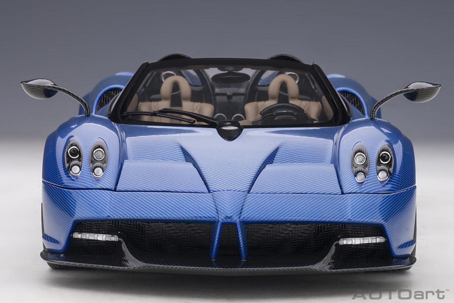 78286 AUTOart 1:18 Pagani Huayra Roadster Blue Carbon