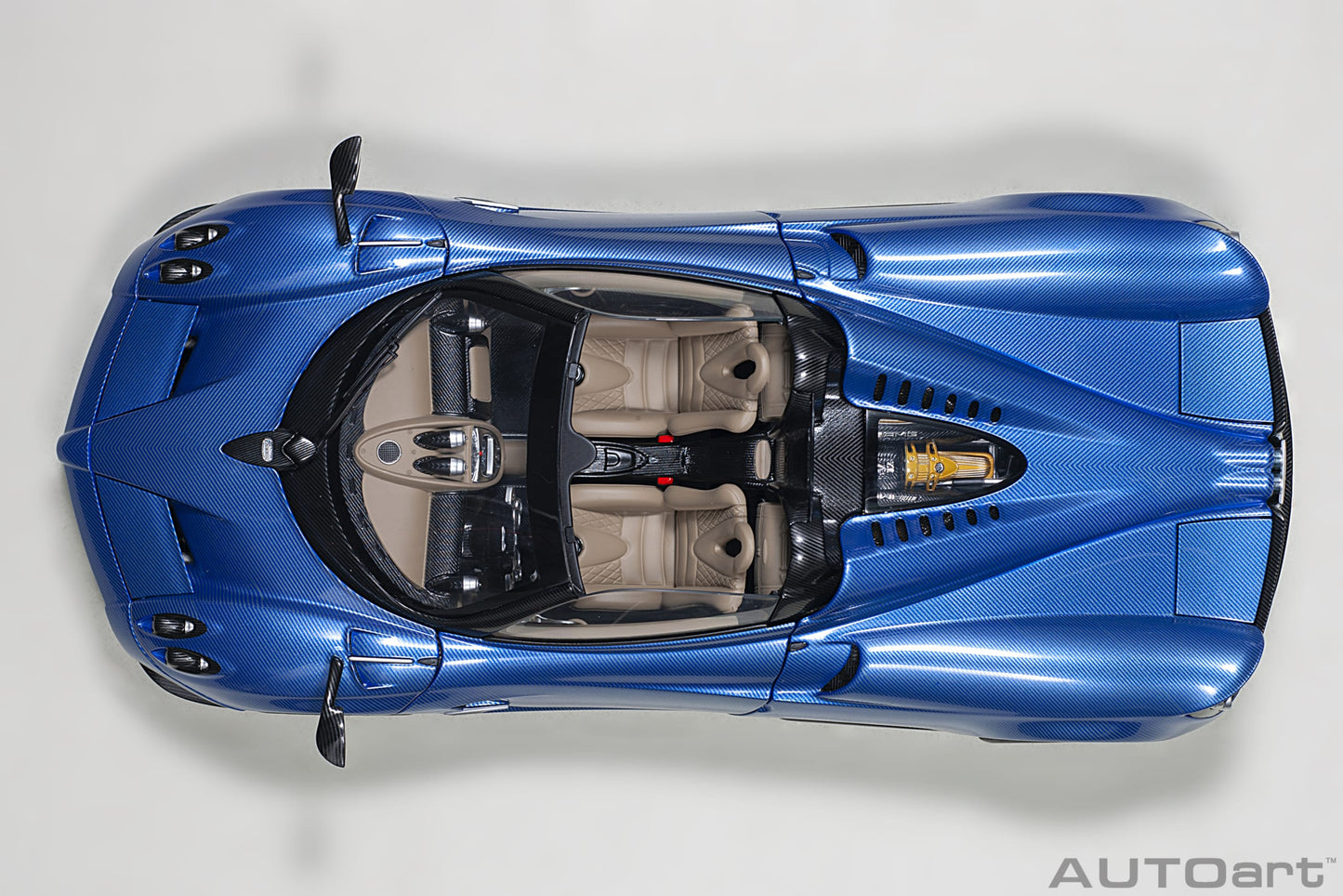 78286 AUTOart 1:18 Pagani Huayra Roadster Blue Carbon